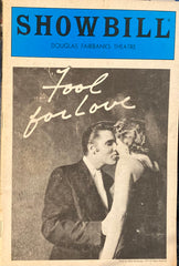 "Fool for Love." By Sam Shepard. Circle Reperatory Theatre, NY. Dec., 1984.