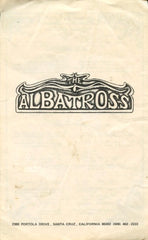 (Santa Cruz, CA)  {Menu}  The Albatross.  [ca. 1960's].