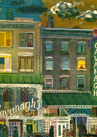 (Menu)  {NYC}  Cavanagh's.  [1957].