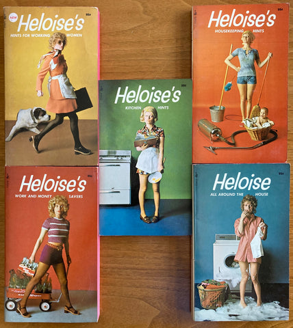 Hints from Heloise. Boxed set of 5 books. (1973)