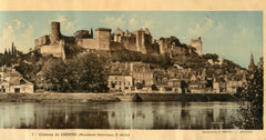 (Photography)  {Chateaux of the Loire Valley, France}  Group of Five Color Collotypes of French Chateaus.  By A[lexandre]. Bruel.  [ca. 1920's].