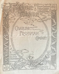 Empire Theatre, NY. "Liberty Hall." Aug. 28, 1893.