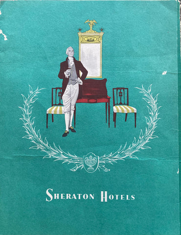(French Lick, Indiana) [Menu] Sheraton Hotel. June 20, 1957.