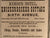 (Baseball Interest) Bijou Opera House, NY. "Arcadia." May 15, 1886.
