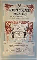 Court Square Theatre. Springfield, MA. "Daylight Saving." Jan. 10, 1929.