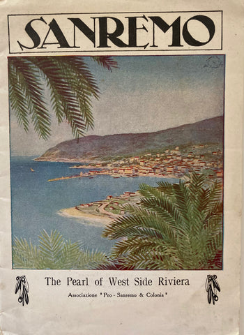 SanRemo, Italy. The Pearl of West Side Riviera. (N.d., ca 1910s)