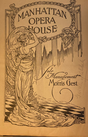 Manhattan Opera House, NY. "Garden of Allah." March 11, 1918.