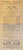 [One Sheet Playbill] Curran Theatre, SF. "The Desert Song." Sept. 18, 1939.