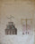 (Hand-colored Copper Engraving) Semiphore Visual Telegraph. (1802)