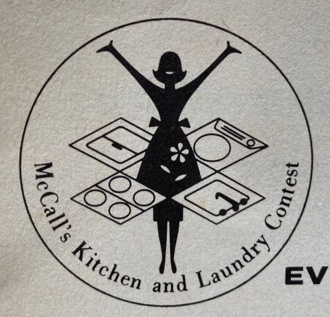 (Ephemera) McCall's Kitchen and Laundry Contest Entry Blank. (1955)