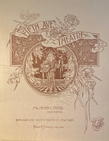 Fifth Avenue Theatre, NY. "His Wife's Father." Feb. 25, 1895.