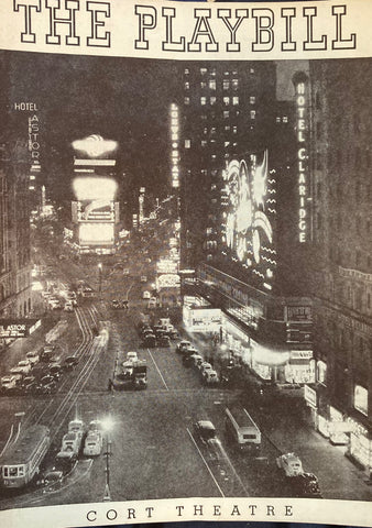Cort Theatre, NY. "Room Service." Sept. 13, 1937.
