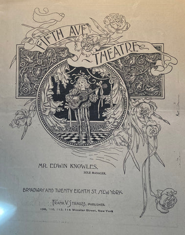 Fifth Avenue Theatre, NY. "Beau Brummel." Nov. 22, 1897.