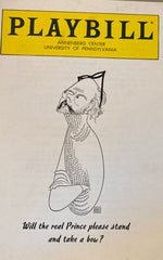 (Harold Prince) Annenberg Center, Univ. of Pennsylvania. "Harold Prince, in Celebration." Oct. 26, 1983.