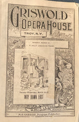 "A Jolly American Tramp." Griswold Opera House. March 17, 1902. Troy, NY.