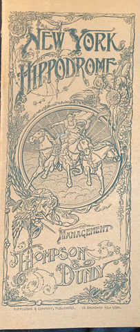 New York Hippodrome, NY. "A Yankee Circus on Mars." April 17, 1905.