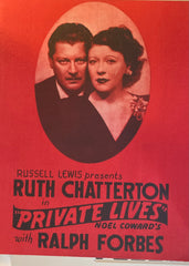 American Theatre, St. Louis, MO. "Private Lives." Feb. 14, 1943.