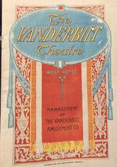 Vanderbilt Theatre, NY. "A Little Journey." April 7, 1919.