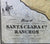 (Map of Central Calif) Map of Santa Clara Co. Ranchos. Ralph Rambo, Illustrator. (1968)