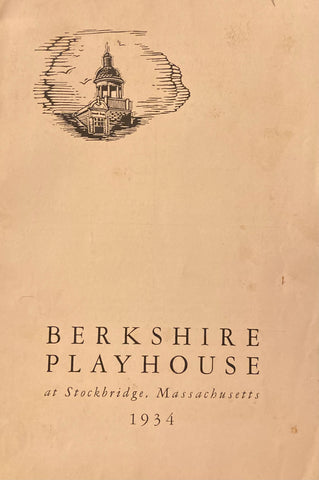 Berkshire Playhouse at Stockbridge, MA. "Craig's Wife." (1934)
