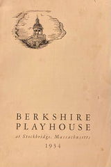 Berkshire Playhouse at Stockbridge, MA. "Craig's Wife." (1934)