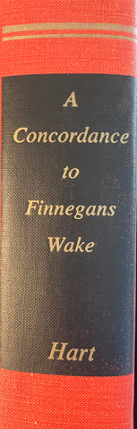 (Inscribed by Publisher) A Concordance to Finnegans Wake. By Clive Hart. (1974)
