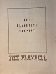 The Playhouse, NY. Vincent Price in "Outward Bound." April 24, 1939.