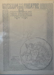 Lyceum Theatre, NY. "A Colonial Girl." Nov. 14, 1898.