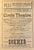 The Circle Theatre, NY. "Refined Vaudeville." Dec. 7, 1908.