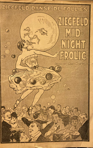 "Ziegfeld Danse de Follies." Ziegfeld Midnight Frolic Atop New Amsterdam Theatre, NY. Dec. 10, 1917.