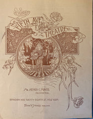 Fifth Avenue Theatre, NY. Carrie Turner in "The Coming Woman." Nov. 12, 1894.