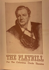 Columbia Circle Theatre, NY. Maurice Evans stars in “Hamlet.” March 4, 1946.