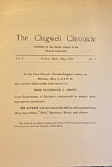 (Dickens) The Chigwell Chronicle. Vol 5, Number 8 May, 1926.