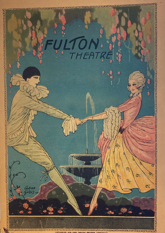 Fulton Theatre, NY. "In His Arms." Oct. 13, 1924.