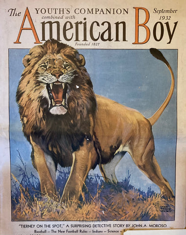 (Magazine) The American Boy, Sept., 1932.