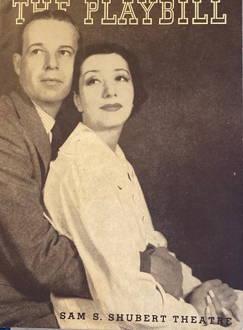 Shubert Theatre, NY. Lunt & Fontanne star in "The Sea Gull." April 25, 1938.