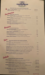 (Menu) Duke's Chowder House. Seattle, WA. [1980s].