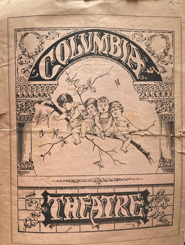 (Mark Twain) Columbia Theatre, SF. "Sinbad." And, "Pudd'n head Wilson." March 23, 1896.