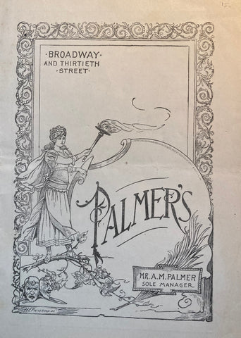 Palmer's Theatre, NY. "The New Woman." Nov. 17, 1894.