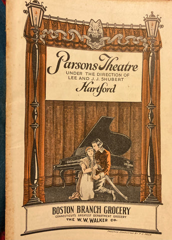 Parsons Theatre, Hartford, CT. "Cradle Snatchers." March 14, 1927.