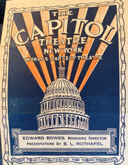 (Early Film) The Capitol Theater, NY. "Where the North Begins." Starring Rin-Tin-Tin. (1923)