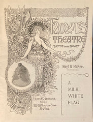 Hoyt's Theatre. "A Milk White Flag." New York. (1895)