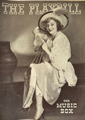The Music Box, NY. "Rain." Starring Tallulah Bankhead. Feb. 12, 1936.