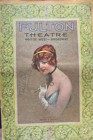 Fulton Theatre, NY. "Billeted." Feb. 11, 1918.