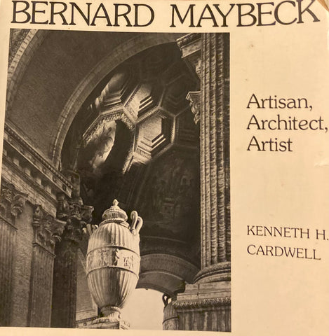 (Architecture) Bernard Maybeck. Two reference books.