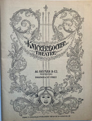 Knickerbocker Theatre, NY. "The Cowboy and the Lady." Dec. 25, 1899.