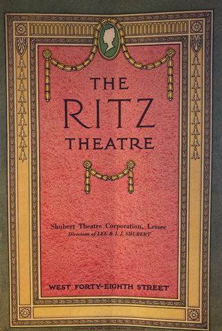 (Miriam Hopkins) The Ritz Theatre. "Excess Baggage." Jan. 2, 1928.