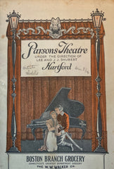Parsons Theatre, Hartford CT. "Artists and Models." Dec. 6, 1926.