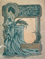 Columbia Theatre, SF. May Irwin stars in "Mrs. Black is Back." Sept. 4, 1904.