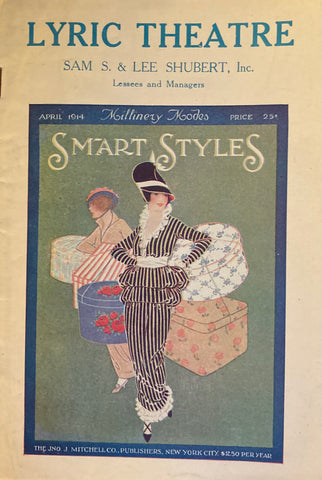 (Omar Khayyam) Lyric Theatre, NY. "Omar, the Tentmaker." April 6, 1914.